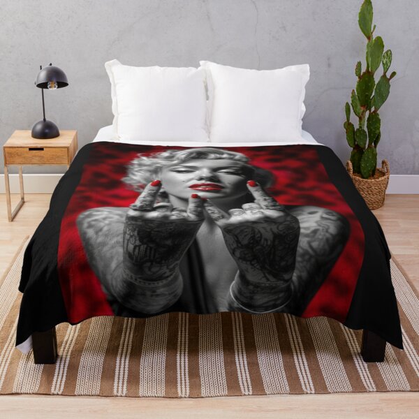 Item preview, Marilyn Monroe Portrait - Retro Hollywood Rebel designed and sold by Vicky021.