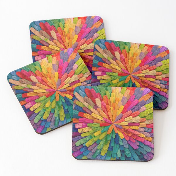 Item preview, Colorful Structure Burst designed and sold by JPugliese.