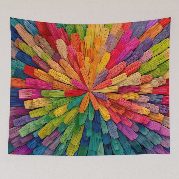 Item preview, Colorful Structure Burst designed and sold by JPugliese.