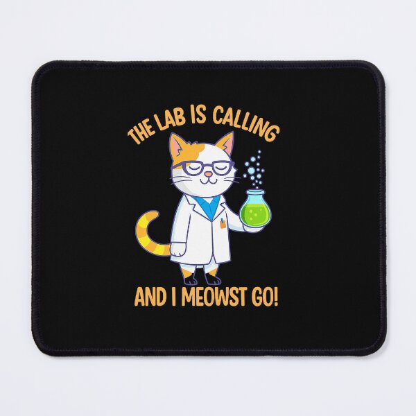 Item preview, Girls Lab Calling Science Funny Lab Cat Laboratory Chemistry  designed and sold by shadarien.