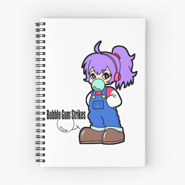 Item preview, Bubble Gum Strikes – Cute Moe Girls Stickers designed and sold by collectionA.
