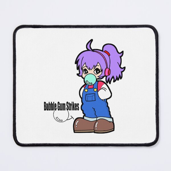 Item preview, Bubble Gum Strikes – Cute Moe Girls Stickers designed and sold by collectionA.