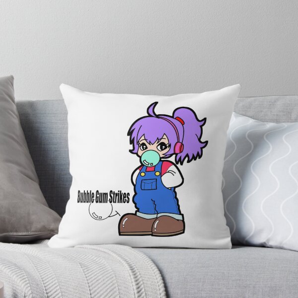 Item preview, Bubble Gum Strikes – Cute Moe Girls Stickers designed and sold by collectionA.