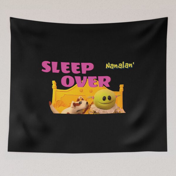 Item preview,  Nanalan' Sleepover Fun - Whimsical Fan Art Print Featuring Beloved Characters designed and sold by ChristiaRousse.