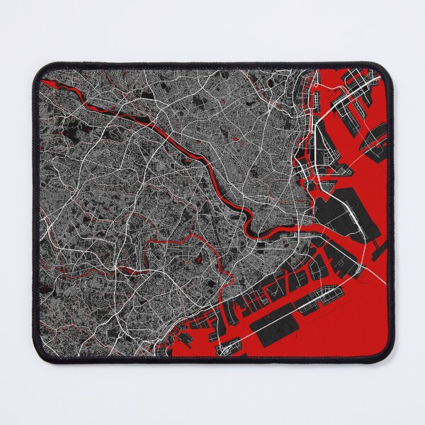Item preview, Kawasaki City Map of Kanagawa, Japan - Oriental designed and sold by deMAP.