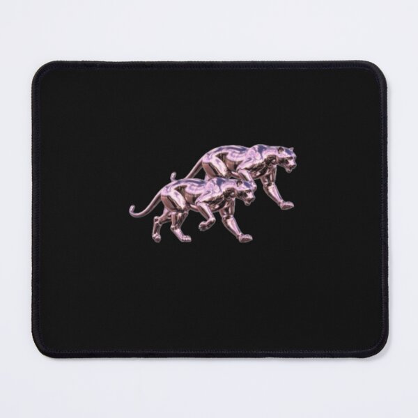 Item preview, Two Pink metallic painted Panthers designed and sold by Aariq.