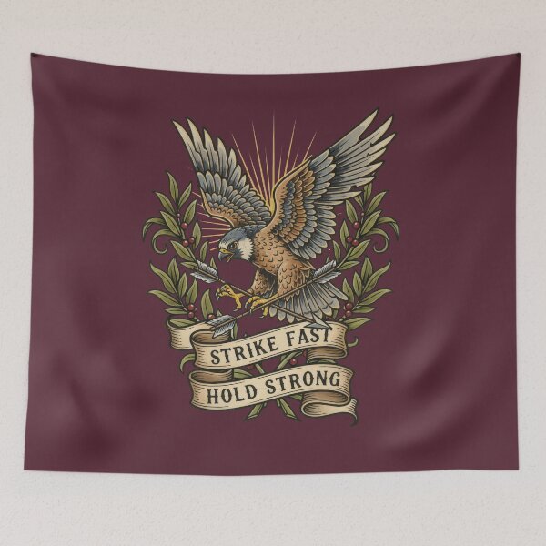 Item preview, Strike Fast Hold Strong Aim True Always designed and sold by EdvvinStudios.