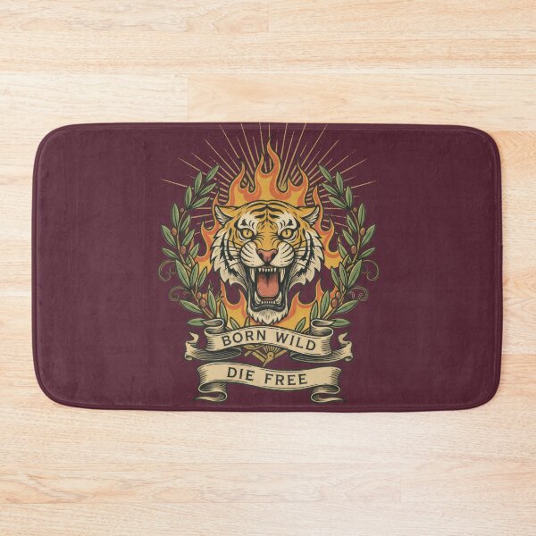 Item preview, Born Wild Die Free Stay Fierce Forever designed and sold by EdvvinStudios.