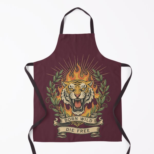 Item preview, Born Wild Die Free Stay Fierce Forever designed and sold by EdvvinStudios.