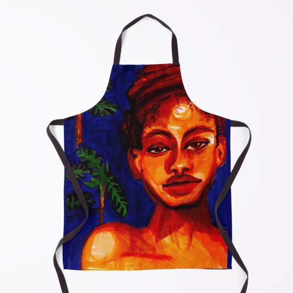 Item preview, Bold, Afrocentric, Island Woman Art Illustration  - Tropics Girl  designed and sold by KayKat888.