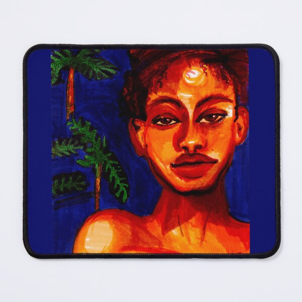 Item preview, Bold, Afrocentric, Island Woman Art Illustration - Tropics Girl designed and sold by KayKat888.