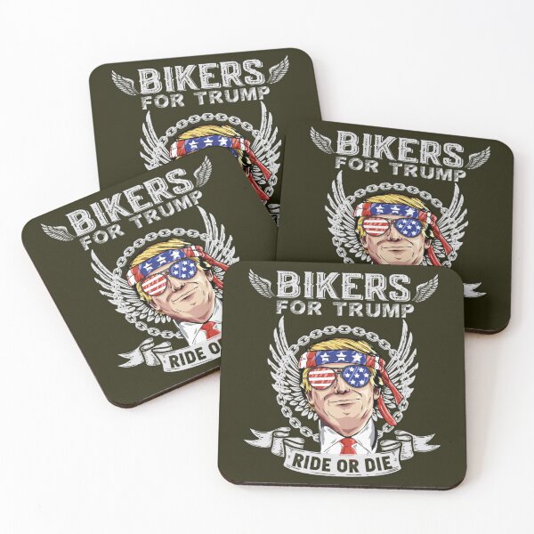 Aperçu de l'œuvre Des motards pour Trump créée et vendue par Brandonviar.
