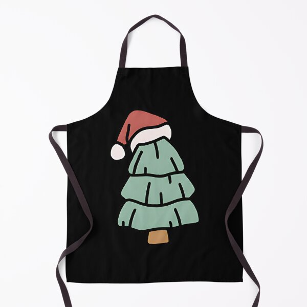 Item preview, Christmas Tree With A Santa Hat designed and sold by alishaocstacy.