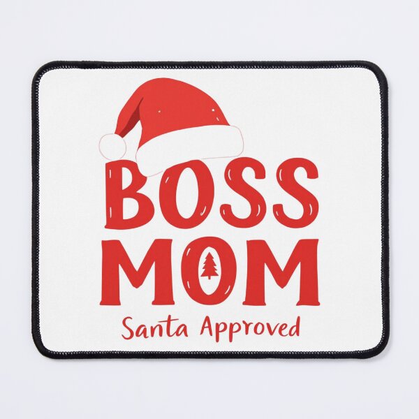 Item preview, Boss Mom Santa Approved designed and sold by Divine Boutique.
