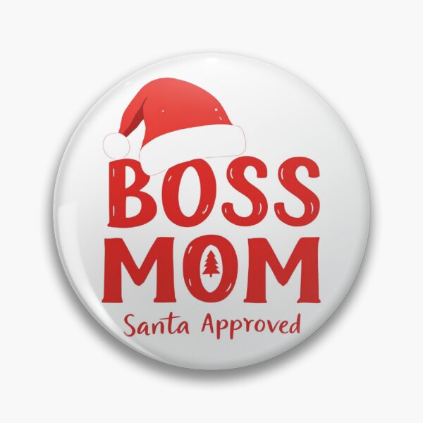 Item preview, Boss Mom Santa Approved designed and sold by Divine Boutique.