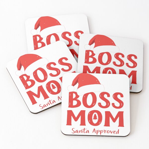 Item preview, Boss Mom Santa Approved designed and sold by Divine Boutique.