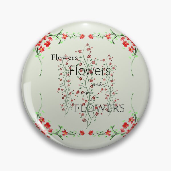 Item preview, Flowers, Flowers, and More Flowers designed and sold by Sandra  Aguirre.