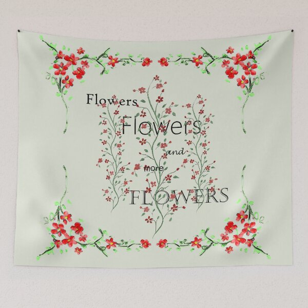 Item preview, Flowers, Flowers, and More Flowers designed and sold by Sandra  Aguirre.
