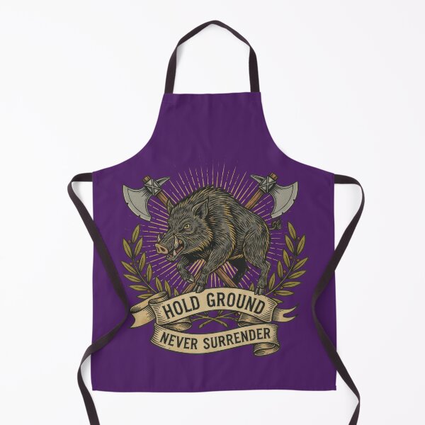 Item preview, Boar Will Not Fall Nor Flee designed and sold by EdvvinStudios.