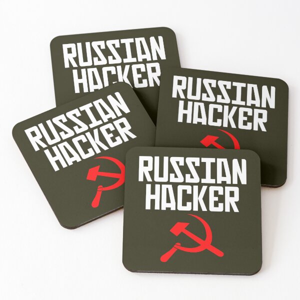 Item preview, Russian Hacker T Shirt Hammer And Sickle Funny Sarcastic designed and sold by Brandonviar.