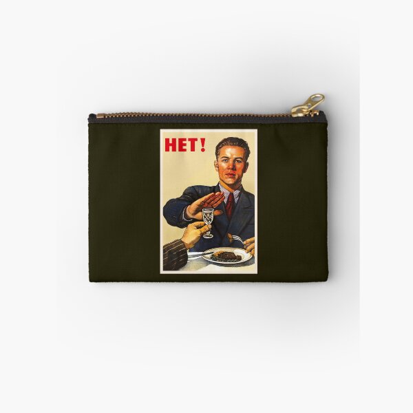 Item preview, SovietSoviet Propaganda Anti-alcohol NET HET NO NYET! Soviet art style designed and sold by Brandonviar.