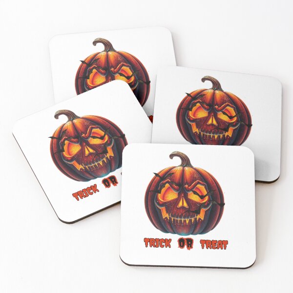 Item preview, rick or Treat Evil Pumpkin – Scary Halloween T-Shirt designed and sold by THEPLUGceoMERCH.