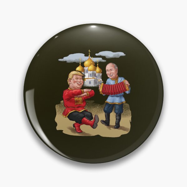 Item preview, Trump and Putin Russian Dance Cartoon designed and sold by Brandonviar.