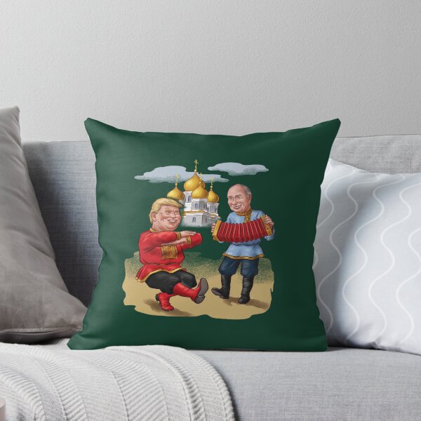 Item preview, Trump and Putin Russian Dance Cartoon designed and sold by Brandonviar.