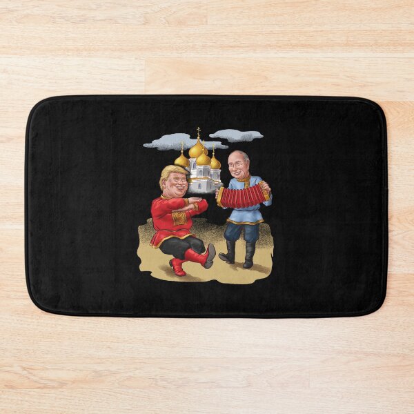 Item preview, Trump and Putin Russian Dance Cartoon designed and sold by Brandonviar.