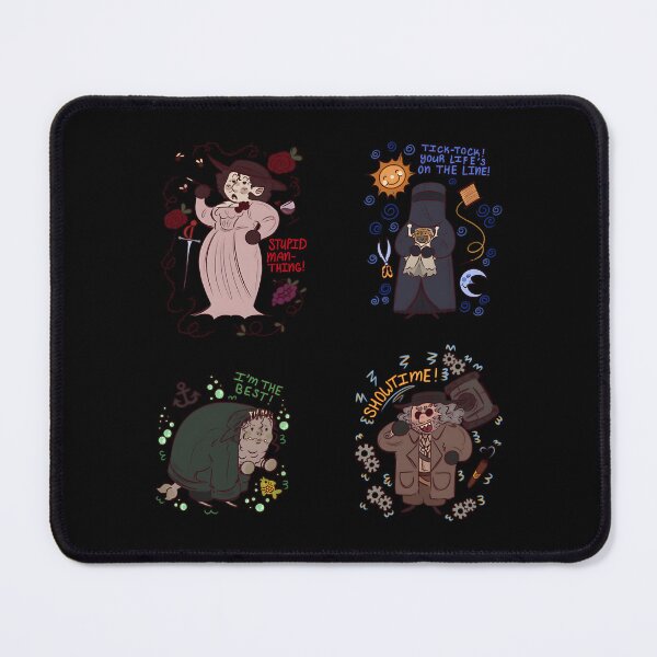Item preview, Resident Evil Village Stickers (The Four Lords) designed and sold by clarepaulaji64.