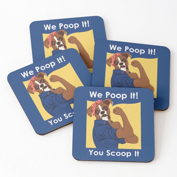 Item preview, We Poop It! You Scoop It - Funny Dog Quotes designed and sold by Vicky021.