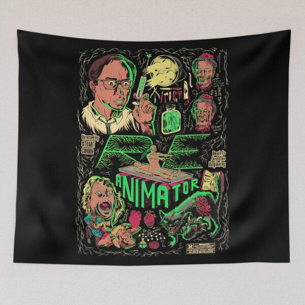 Item preview, Haloween Films Movie Scary Horror Vintage Monster Ghost designed and sold by LeachUpdateArt.