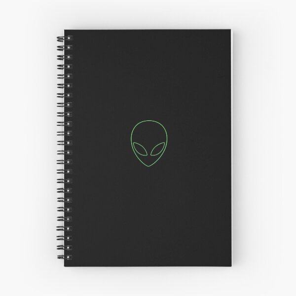 Item preview, Minimalist Neon Green Alien Head Illustration – Futuristic Sci-Fi Digital Art on Black Background designed and sold by PixelVibe782.