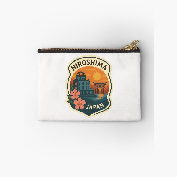 Item preview, Hiroshima Japan Sunset with Genbaku Dome and Torii Gate designed and sold by Places On Earth.