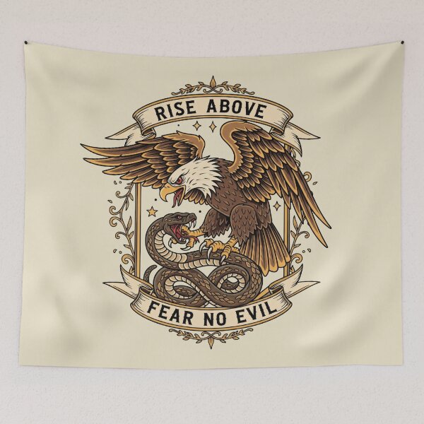 Item preview, The Brave Rise When Threatened Most designed and sold by EdvvinStudios.