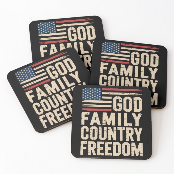 Item preview, God Family Country Freedom Patriotic USA Design designed and sold by YourArt7.