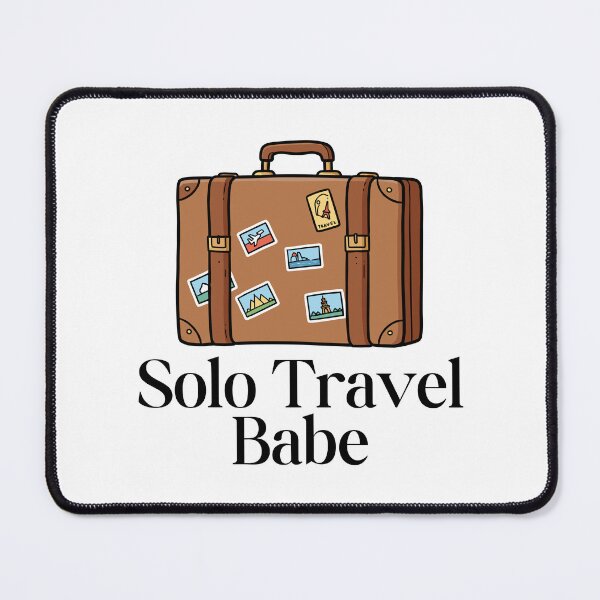 Item preview, Solo Travel Babe designed and sold by SWETA HALDER.