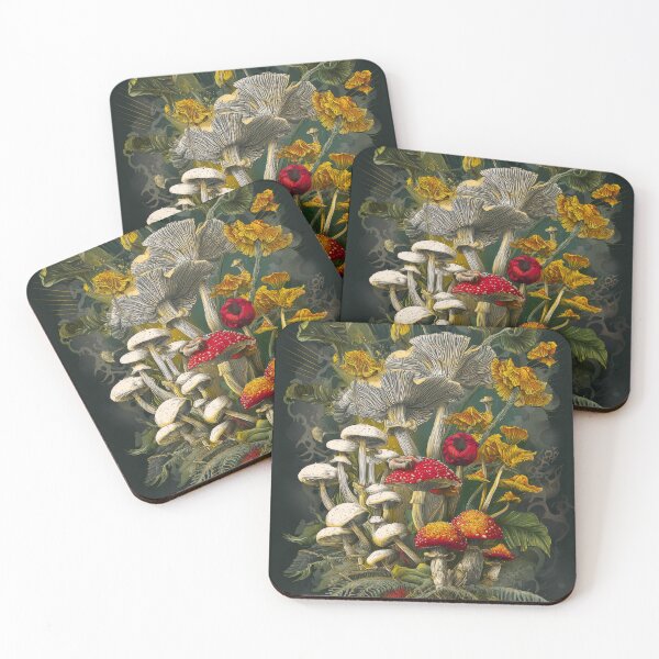 Item preview, Mushrooms Forest Formality designed and sold by scicilysimonee.