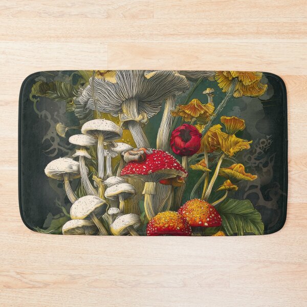 Item preview, Mushrooms Forest Formality designed and sold by scicilysimonee.