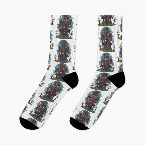 Item preview, Vintage Haunted House  designed and sold by Homelesssquid's Stickers & More.