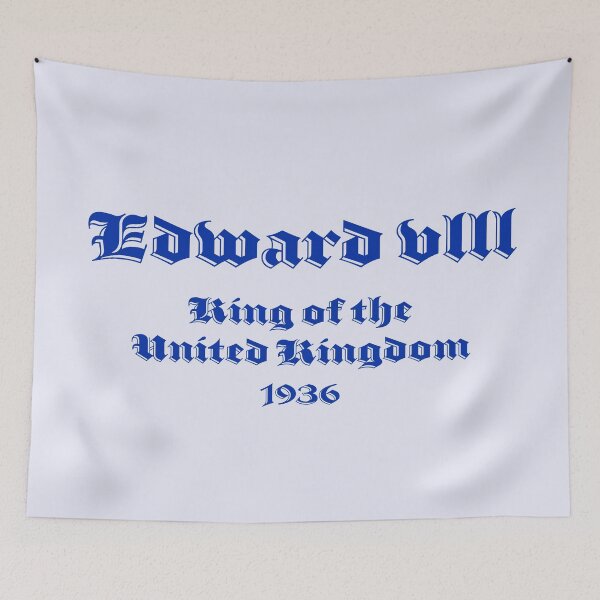 Item preview, Edward VIII, King of the United Kingdom, British Monarchs designed and sold by CharlottePlaceArt.