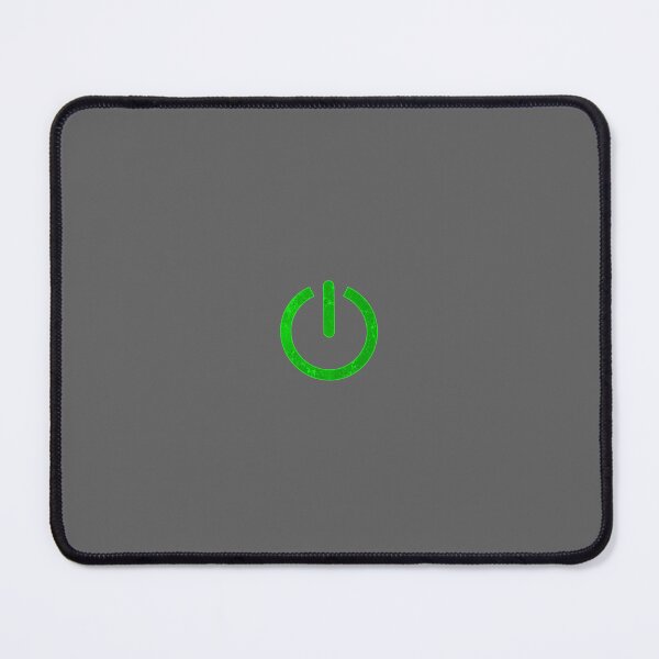 Item preview, Minimalist Neon Green Power Symbol Icon – Retro-Futuristic Cyber Glow Digital Illustration designed and sold by PixelVibe782.