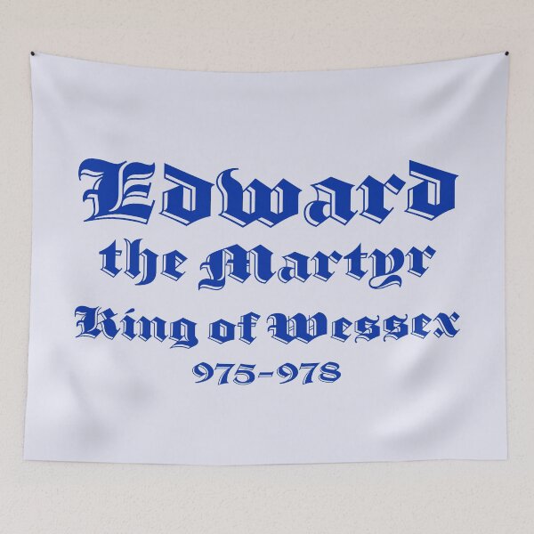 Aperçu de l'œuvre Édouard le Martyr, roi du Wessex, monarques britanniques créée et vendue par CharlottePlaceArt.