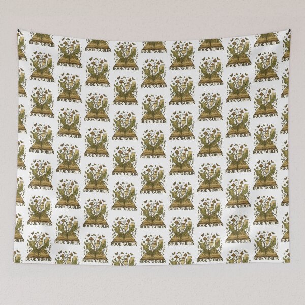 Item preview, Book Goblin Whimsical Fantasy Design designed and sold by CottonandQuill.