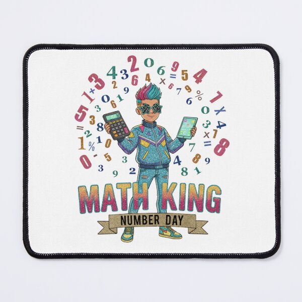 Item preview, Math King - Number Day Boys' Tee designed and sold by Pixie Pop.