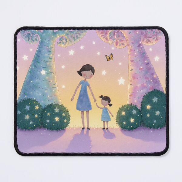 Item preview, Magical Evening Walk with Mom designed and sold by Whimsical Hug.