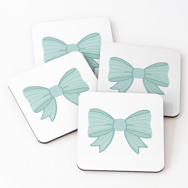 Item preview, Mint Green Stripped Bow | Cute Kawaii Aesthetic Ribbon Design designed and sold by PinFlick.