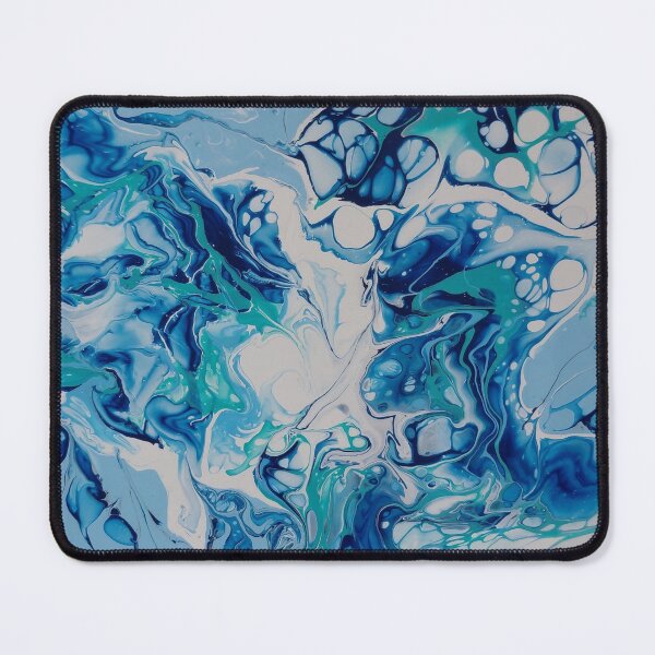 Item preview, Oceanic Structures, original Fluid Art designed and sold by PourtionOfArt.