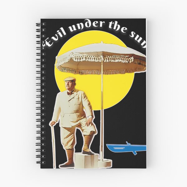 Item preview, Hercule Poirot Evil Under The Sun Agatha Christie designed and sold by GeraldAkers.