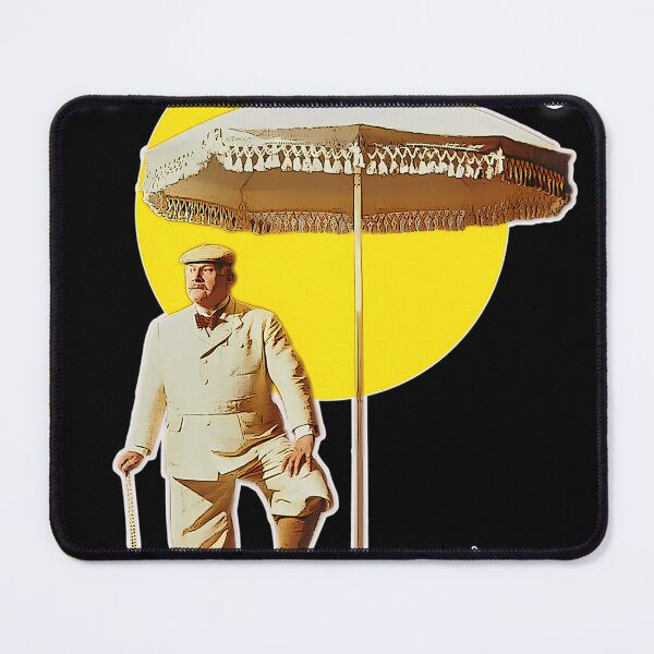 Item preview, Hercule Poirot Evil Under The Sun Agatha Christie designed and sold by GeraldAkers.